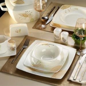 Aliza Bone 83 Parça 65111 Desenli Yemek Takımı