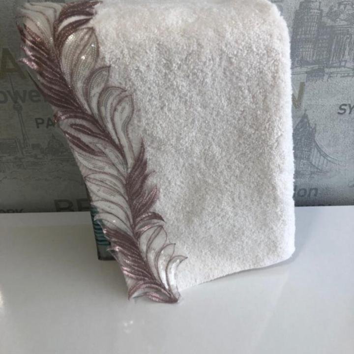 Mariva Lila 50*90 Havlu Ekru Verse-reverse