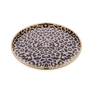 Leopar Somon Tepsi 31x31 Cm