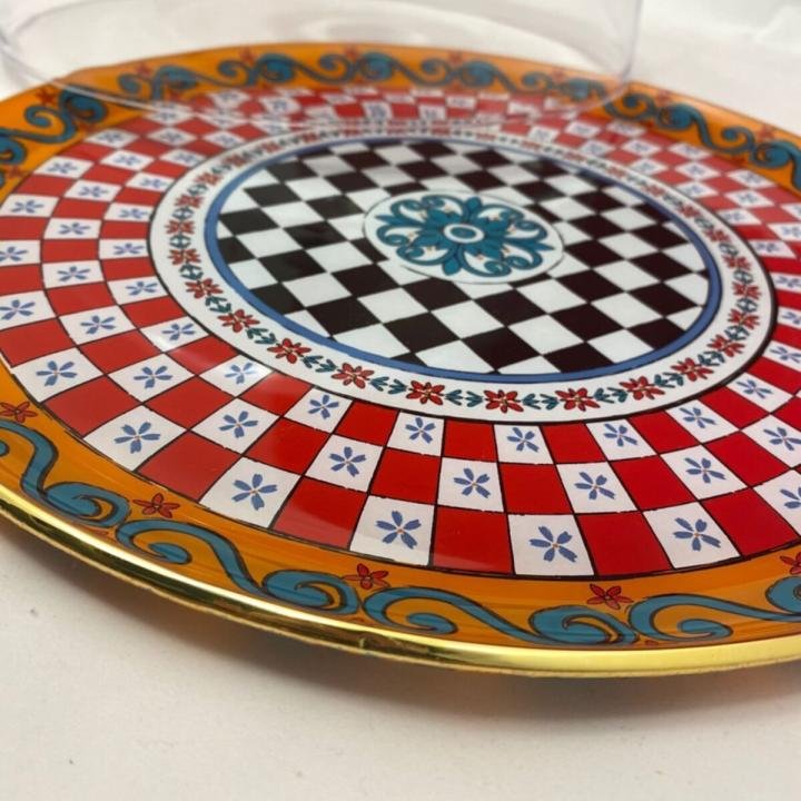 Bellissimo Yuvarlak Kek Fanusu 31 Cm