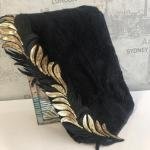 Mariva Black/gold 50*90 Siyah Havlu Verse-reverse