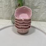 6 lı Mini Kase Porselen - Sosluk - Reçellik 8x4 cm