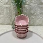 6 lı Mini Kase Porselen - Sosluk - Reçellik 8x4 cm