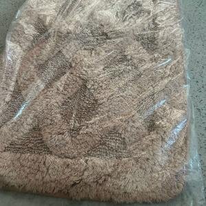 Pamuk Banyo 2'li Paspas Klozet Takımı Yumuşak Yıkanabilir Dikdörtgen Halı Alanur