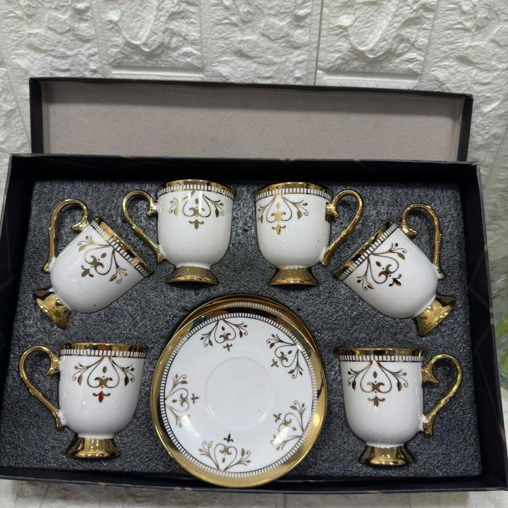 6' LI FİNCAN TAKIMI GOLD