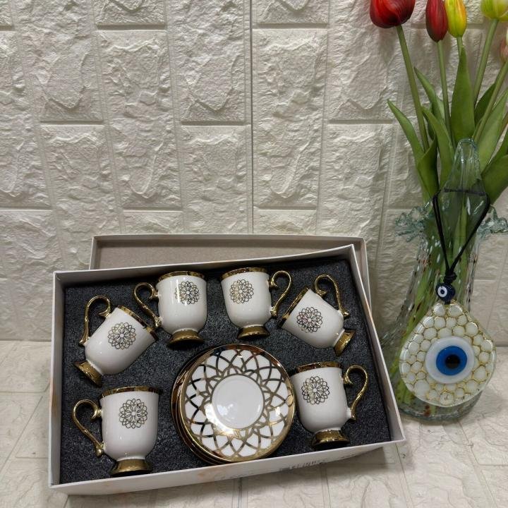 6' LI FİNCAN TAKIMI GOLD