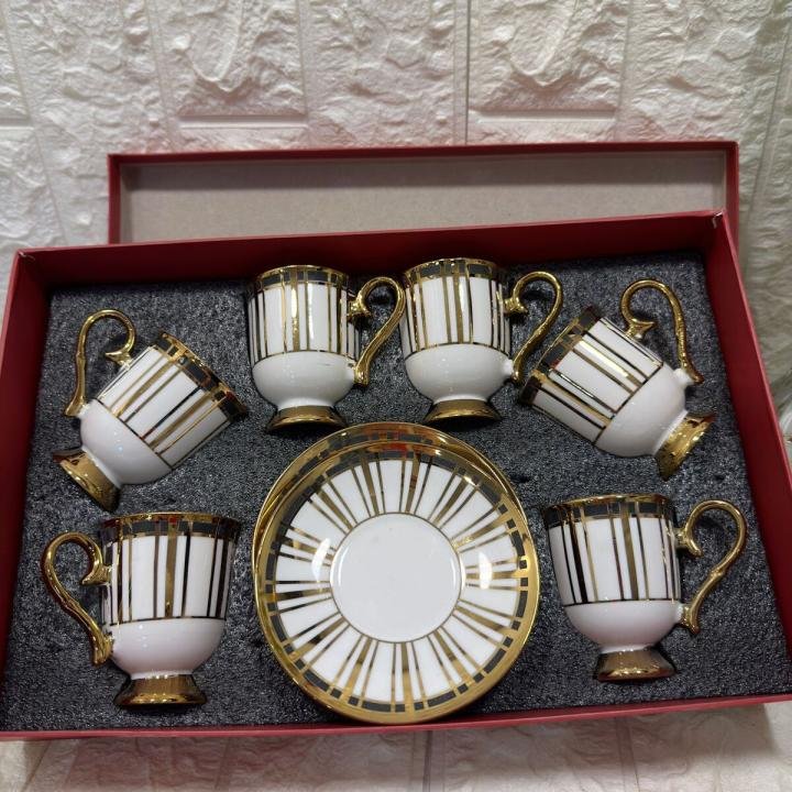 6' LI FİNCAN TAKIMI GOLD