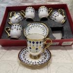 6' LI FİNCAN TAKIMI GOLD