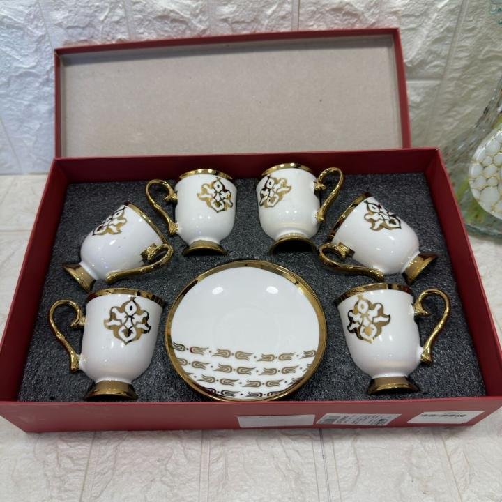 6' LI FİNCAN TAKIMI GOLD