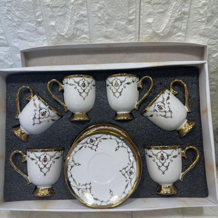 6' LI FİNCAN TAKIMI GOLD