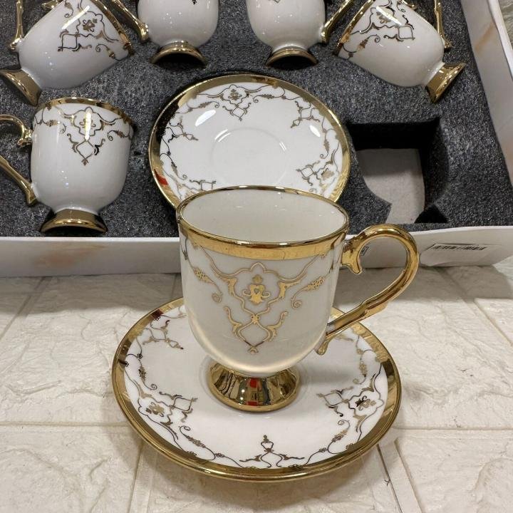 6' LI FİNCAN TAKIMI GOLD