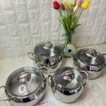 Tencere Seti Çelik 8 Parça
