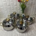 Tencere Seti Çelik 8 Parça