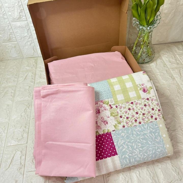 Patchwork Pike Takımı Çift Kişilik  % 100 Pamuk