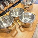 Tencere Seti Çelik 8 Parça