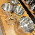 Tencere Seti Çelik 8 Parça