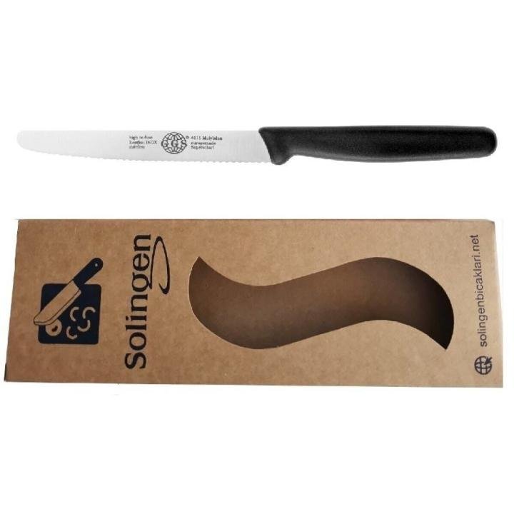 Doğrama Bıçağı Tırtıklı (SIYAH) 3 Lü Sln- 2116