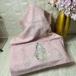 FRANSIZ GİPÜRLÜ Bambu Havlu 6 Ad. (50X90)