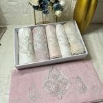 FRANSIZ GİPÜRLÜ Bambu Havlu 6 Ad. (50X90)