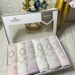 FRANSIZ GİPÜRLÜ Bambu Havlu 6 Ad. (50X90)