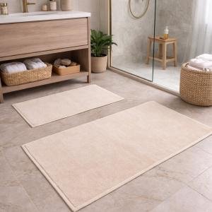 2 li Havlu Banyo Paspası 60x100-50x70