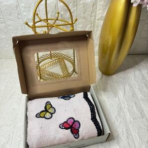 BUTTERFLY 50*90 Havlu Verse-reverse