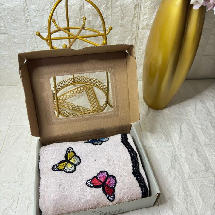 BUTTERFLY 50*90 Havlu Verse-reverse