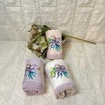 3'lü  Mutfak Havlusu  Nakışlı Bambu 50x30 Cm