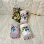 3'lü  Mutfak Havlusu  Nakışlı Bambu 50x30 Cm