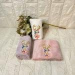 3'lü  Mutfak Havlusu  Nakışlı Bambu 50x30 Cm