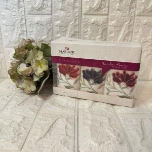 3'lü  Mutfak Havlusu Tafting Nakışlı %100 Pamuk 50x30 Cm