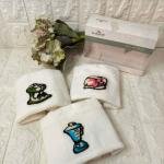 3'lü  Mutfak Havlusu Tafting Nakışlı %100 Pamuk 50x30 Cm