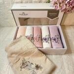 MARGARİTA- 3d Nakışlı Bambu Havlu 6 Ad. (50X90)