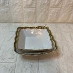 2'li Sunum Kahvaltı Tabağı Porselen (17-14 CM)