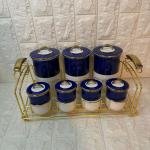 Porselen Baharat Takımı 15 parça