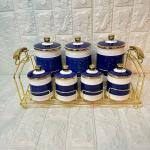 Porselen Baharat Takımı 15 parça