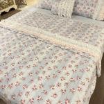 Verse&reverse %100 Pamuklu 1.kalite Çift Kişilik Nevresim Takımı 4 Yastıklı