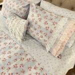 Verse&reverse %100 Pamuklu 1.kalite Çift Kişilik Nevresim Takımı 4 Yastıklı