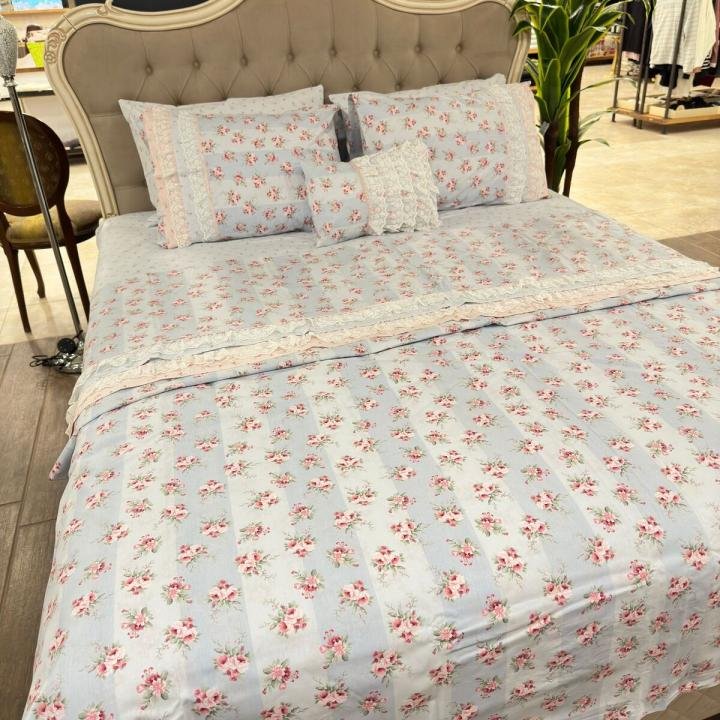 Verse&reverse %100 Pamuklu 1.kalite Çift Kişilik Nevresim Takımı 4 Yastıklı