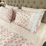 Verse&reverse %100 Pamuklu 1.kalite Çift Kişilik Nevresim Takımı 4 Yastıklı