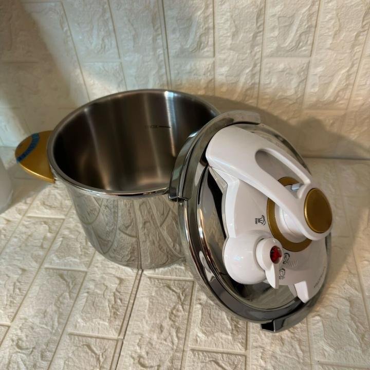 Çelik Düdüklü Çelik Tencere gold