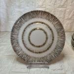 6 Lı Servis Tabağı Porselen Lokanta- Kafe-hotel 25 Cm