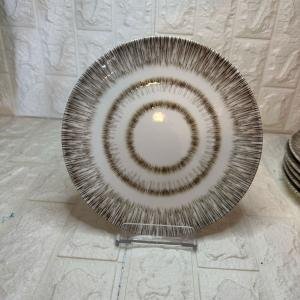 6 Lı Servis Tabağı Porselen Lokanta- Kafe-hotel 25 Cm