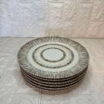 6 Lı Servis Tabağı Porselen Lokanta- Kafe-hotel 25 Cm