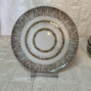 6 Lı Servis Tabağı Porselen Lokanta- Kafe-hotel 25 Cm