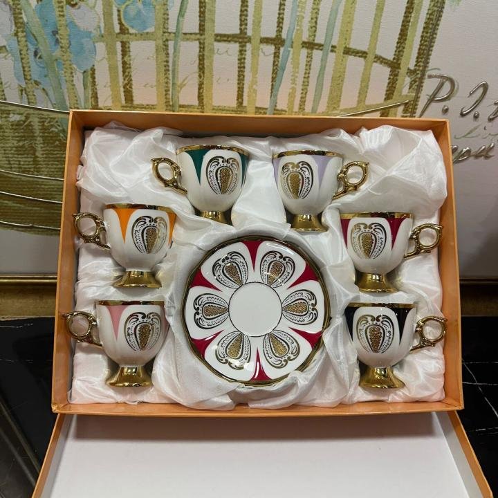 Harold Porselen Kahve Fincan Takımı 90 CC IST-183