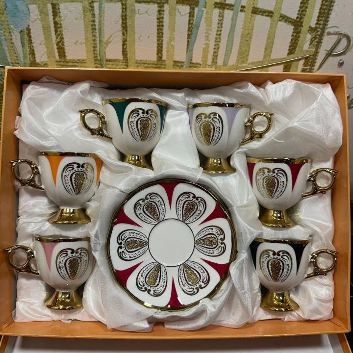 Harold Porselen Kahve Fincan Takımı 90 CC IST-183