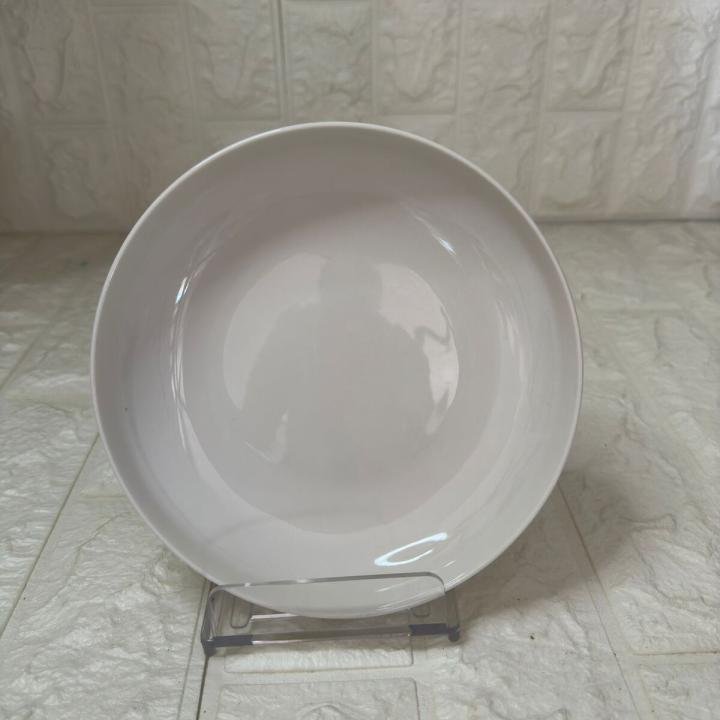 6 Lı Yemek Yemek Tabağı Porselen 19 Cm