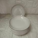 6 Lı Yemek Yemek Tabağı Porselen 19 Cm