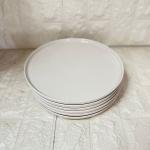 6 lı Servis Sunum Tabağı Porselen 25 cm